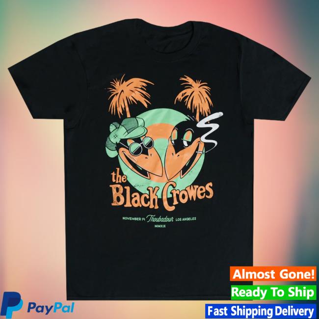 Official The Black Crowes Troubador Popover Shirt