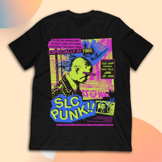 Official Studiohouse Designs Slc Punk Basic Shirt New
