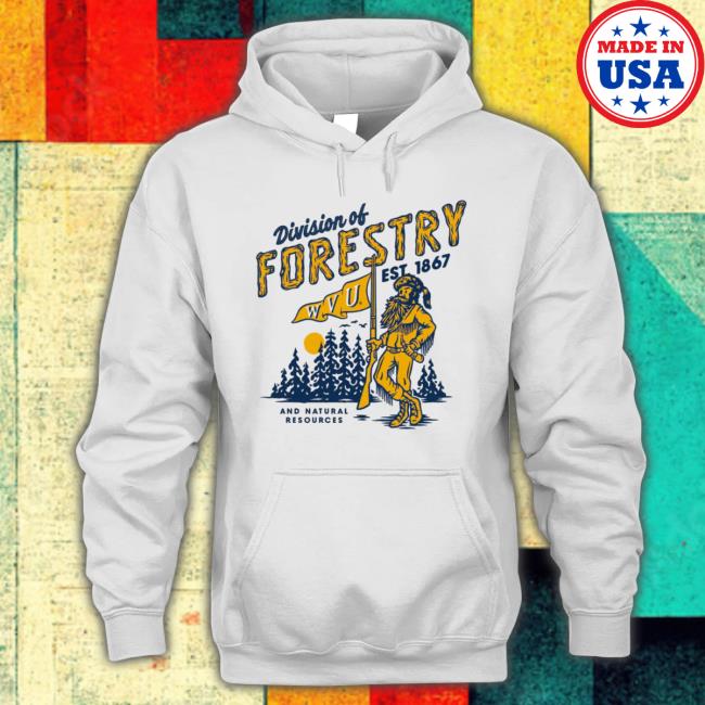WVU Division of Forestry Sweatshirt Official Homefield Merch WVU Division of Forestry Tee