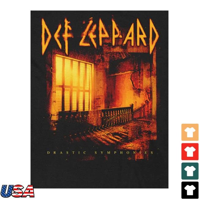 Drastic Symphonies Shirt Def Leppard Official Store