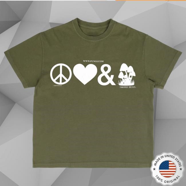 Shroom Your Face Top — Dark Olive Studio Graphic