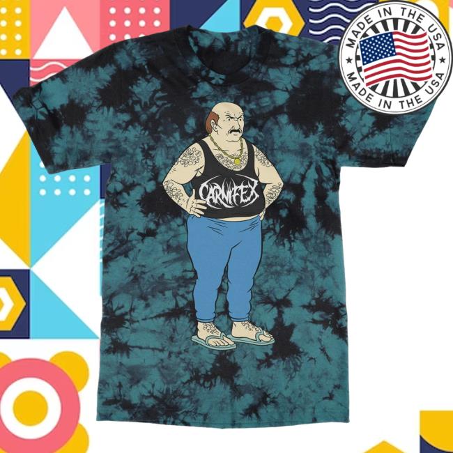 Official Indie Merch Store Carnifex Carl Dye Shirt 2023 IndieMerchStore