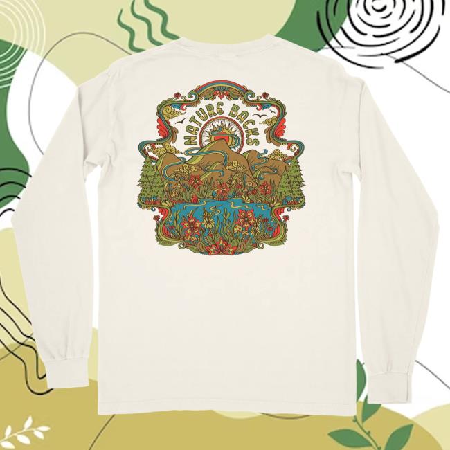 Official Nature Backs Merch Store Flourish L/S T Shirt Natural NatureBacks Apparel Clothing Shop