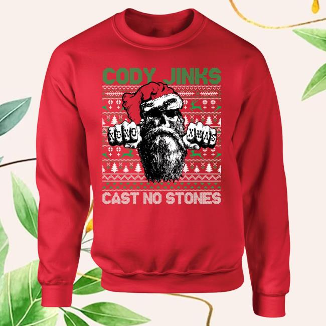 Official Cody Jinks Merch Store Cody Jinks Cns Christmas Pullover Sweatshirt Cody Jinks Apparel Clothing Shop CodyJinks