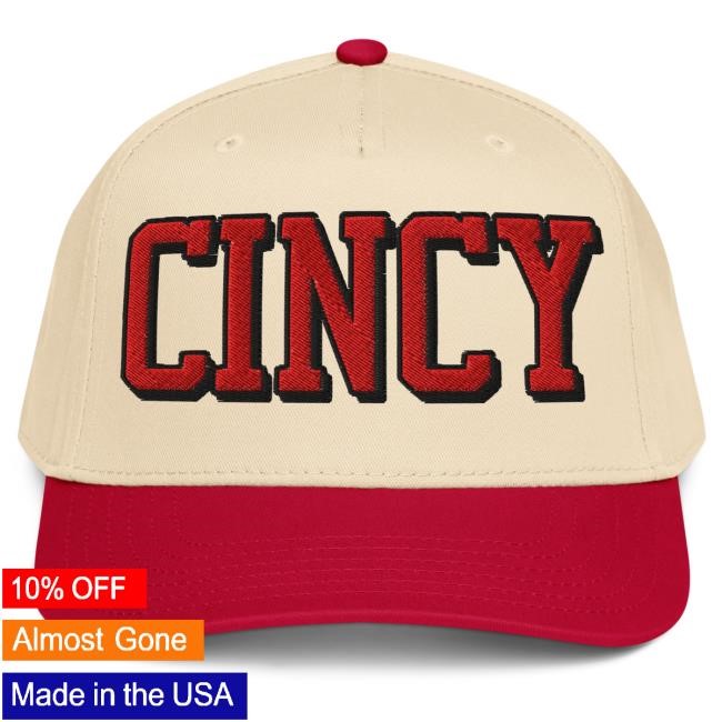 Capsule Series Cincy Gameday Pitch 5 Panel Cap Cincy Shirts