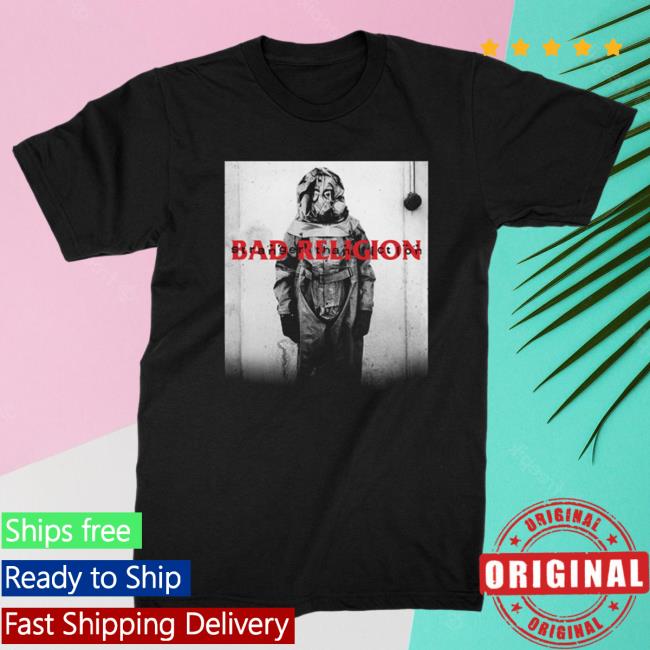 Official Kings Road Merch Store Bad Religion Hazmat Shirts (Black) BadReligion Kings Road Shop