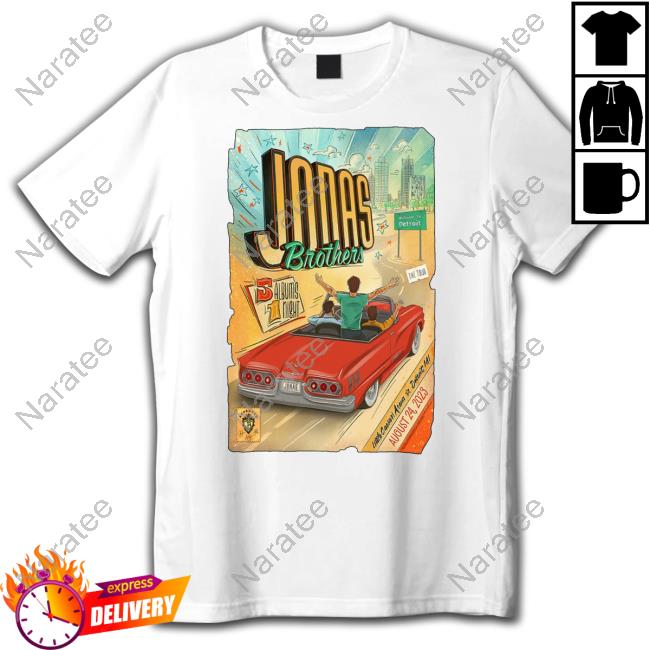 Jonas Brother Detroit Shirts