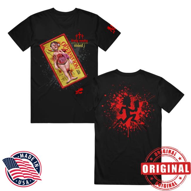 Icp Violent J Operation Black Short Sleeve Shirt