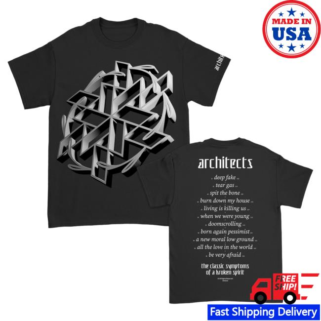 Official Kings Road Merch Store Architects Merch Store Shop Architects Route 2 Tshirt (Black) KingsRoadMerch