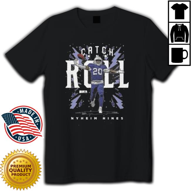Nyheim Hines Buffalo Bills Catch & Roll T-Shirt