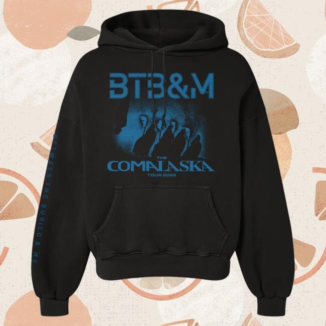 Official Between the Buried and Me ComAlaska Tour Attractive Hoodie BTBAM