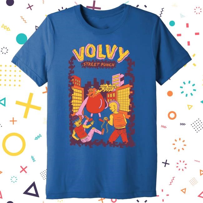 Official Devolver Digital Merch Shop Volvy Street Punch Tee