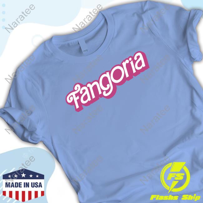 Official Fangoria Merch Fangoria Pink Logo Tee Shirt