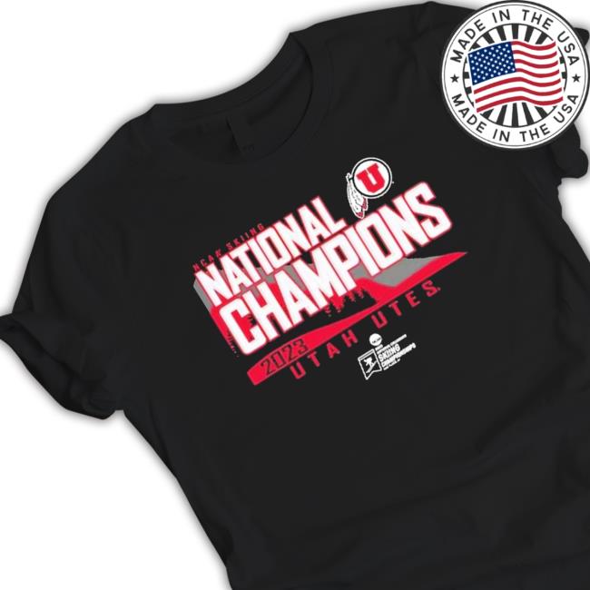 Utah Utes 2023 Ncaa Skiing National Champions Crewneck Sweatshirt
