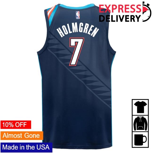 Oklahoma City Thunder 2025-26 NBA Basketball City Edition Chet Swingman