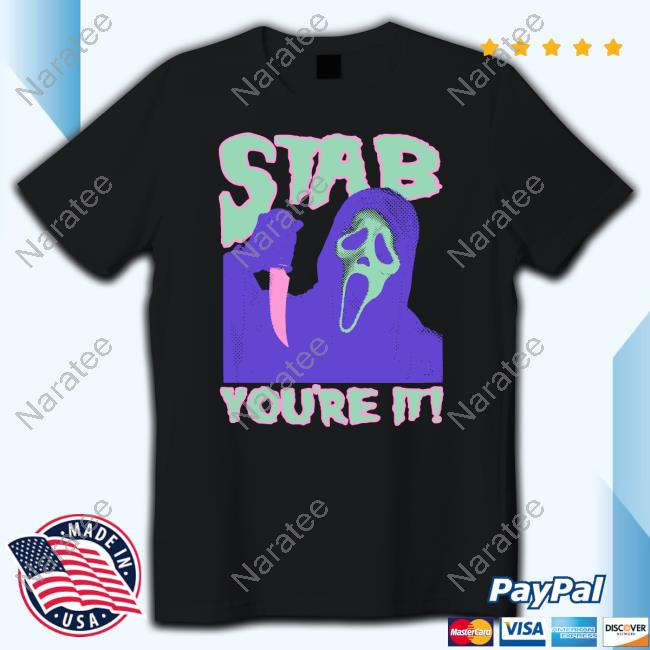 Official Stab You're It Ghost Face Hoodie
