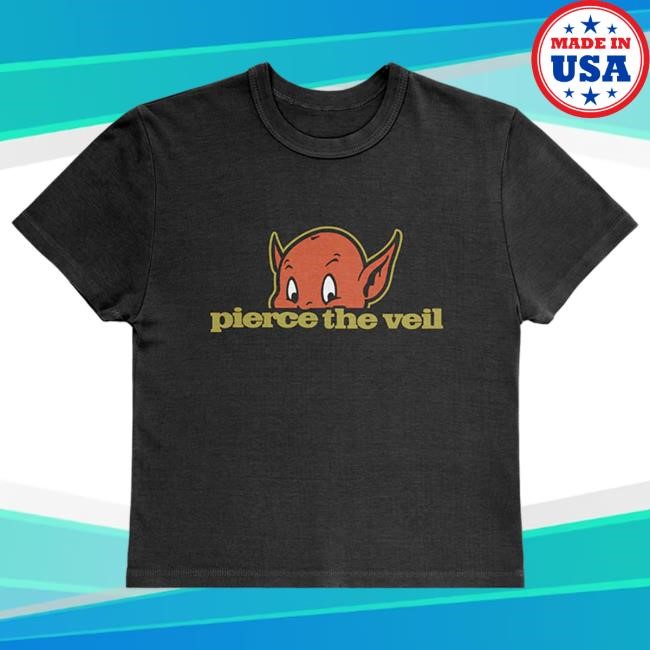 Official Pierce The Veil Merch Store Devil Crop Top Shirts Pierce The Veil Clothing Shop Ptv Merch