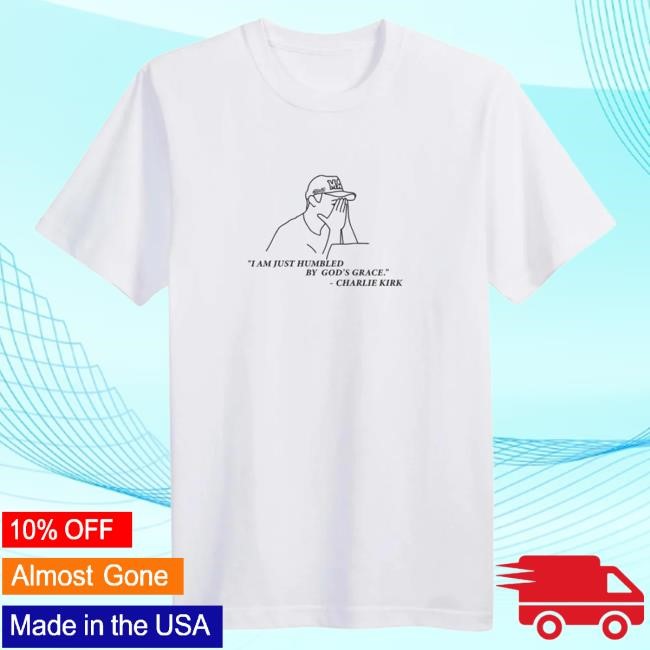 Official Charlie Kirk Merch God's Grace T Shirt