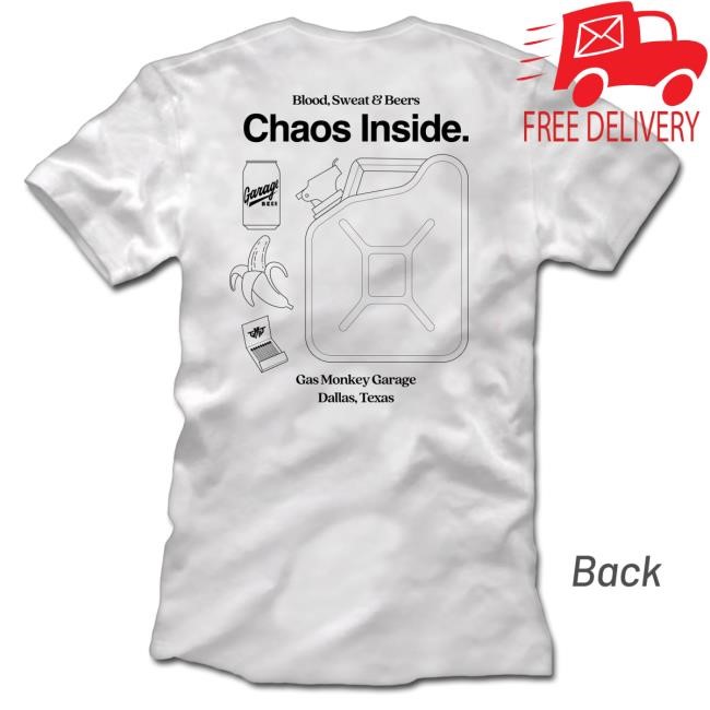 GMG Chaos Inside Tshirt Gas Monkey Garage Official Shop