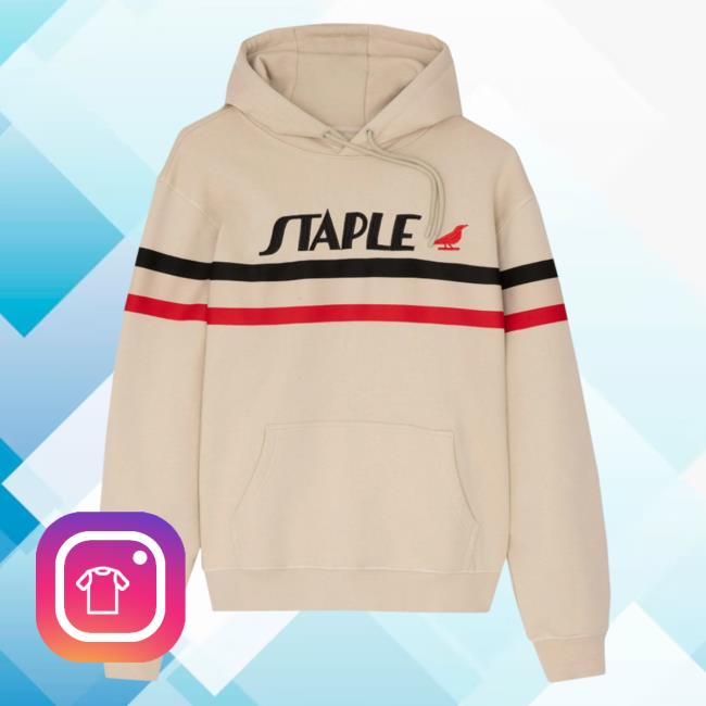Staple Pigeon Clothing Raceway Hoodies Stone Staplepigeon