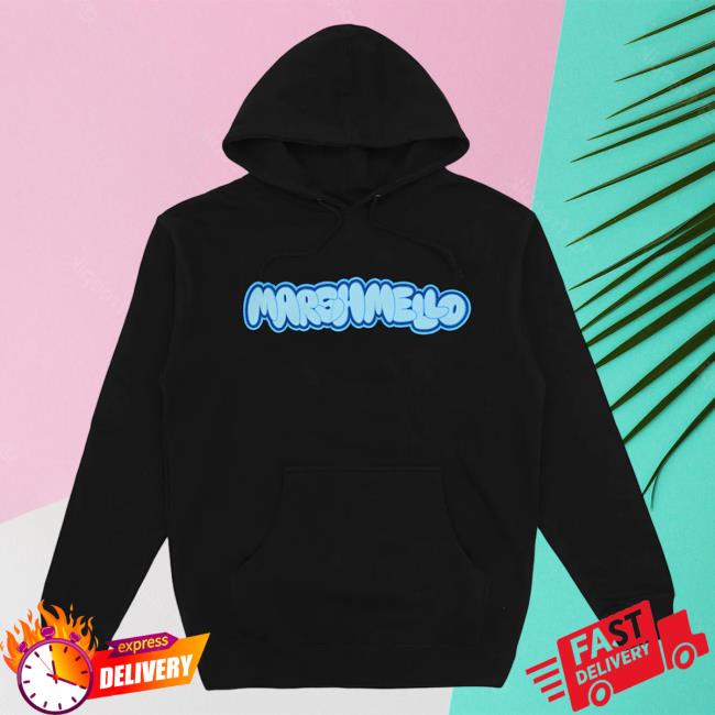 Marshmello Music Merch Bubble Bat Hoodie