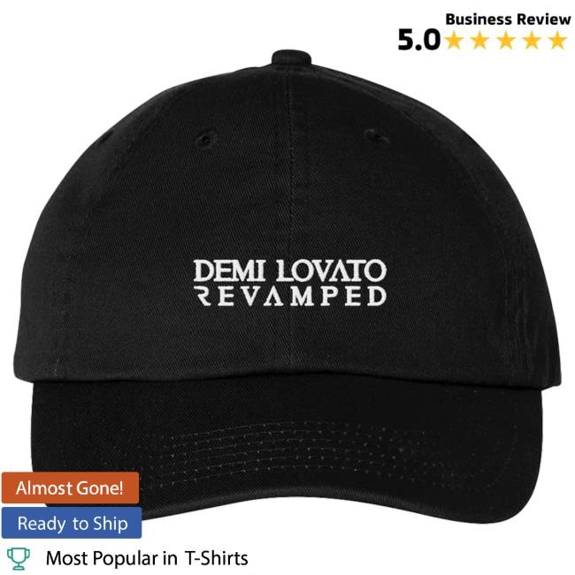 Official Demi Lovato Merch Store Shop Demi Lovato Revamped Dad Hat DemiLovato
