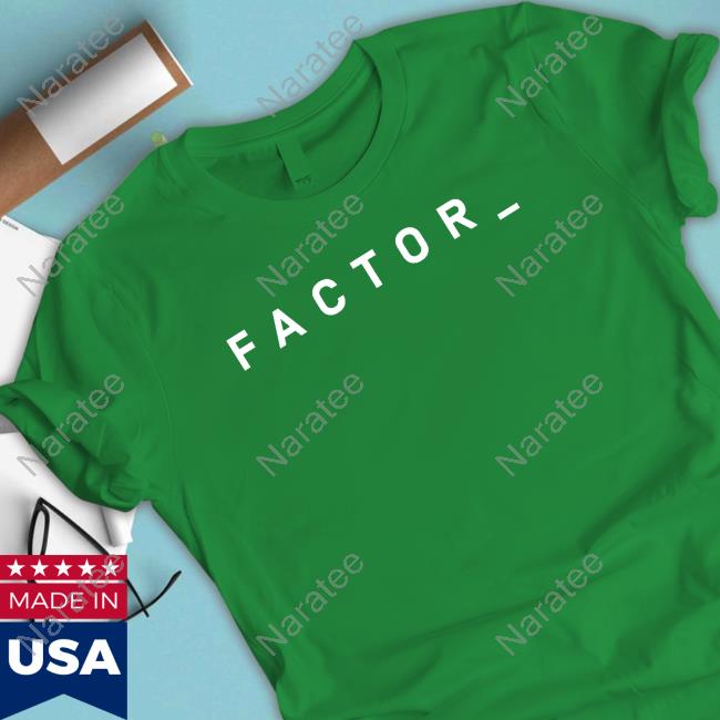 Official Factor Food Brand Logo T-Shirt