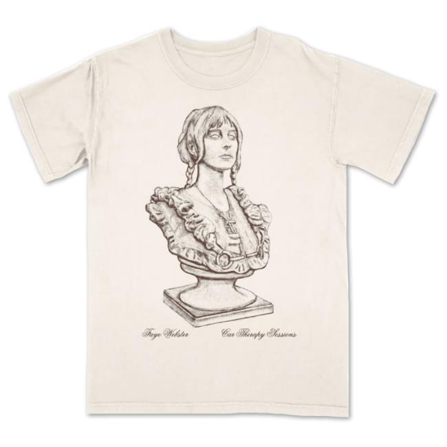 Official Faye Webster Merch Faye Webster Car Therapy Sessions Bust Tee FayeWebster