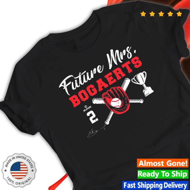 San Diego Future Mrs. Bogaerts Xander Bogaerts With Signature T-Shirt