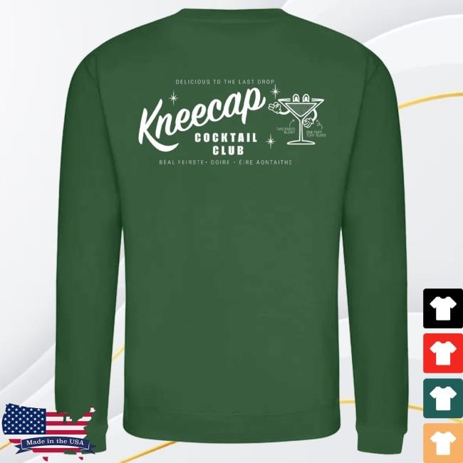 Kneecap Cocktail Sweatshirt Graphic Official Tour Piece