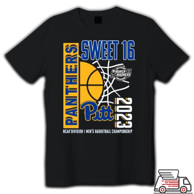 Pitt Panthers 2023 Ncaa Men’s Basketball Tournament March Madness Sweet 16 Shirt