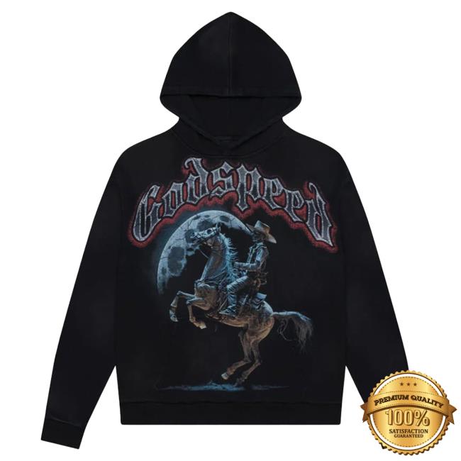 Official Godspeed Nyc Clothing Merch Pale Horse Pullover Sweatshirt (Black)
