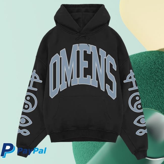 Official Bad Omens Merch Store Bad Omens Ice Varsity Attractive Hoodie BadOmens