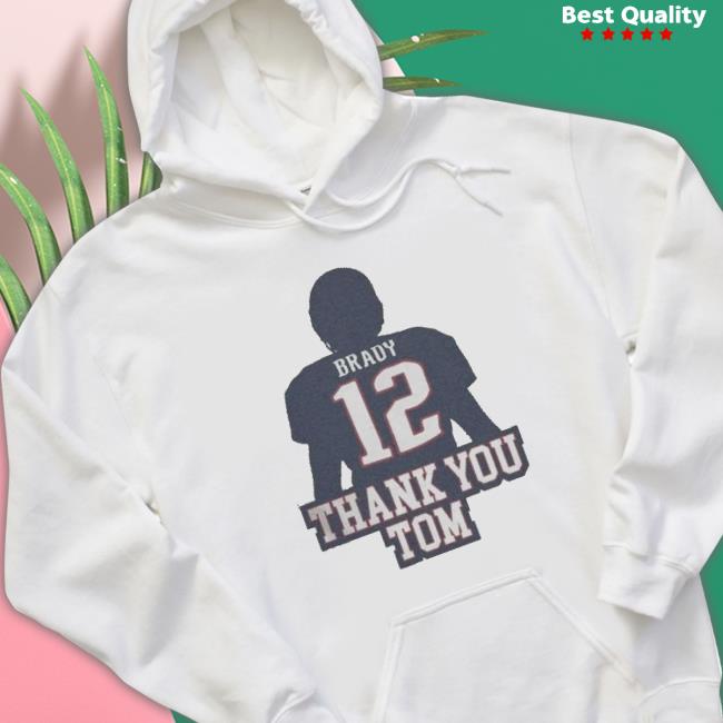 Tom Brady Football Thank You Tom 12 2023 Long Sleeve Shirt