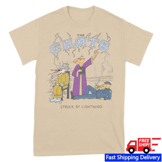 Official Kings Road Merch Store The Chats Struck By Lightning | T Shirt