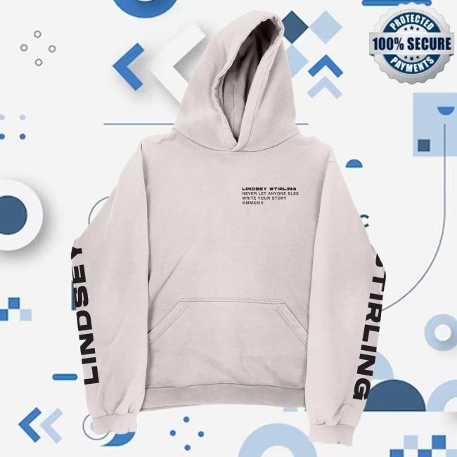Official Lindsey Stirling Merch Store Shop Lindsey Stirling Write Your Story Hooded Sweatshirt Lindseystirling