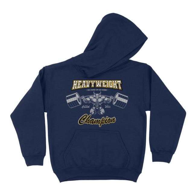 Navy Heavyweight Hoodie Official Caseoh Games Shop