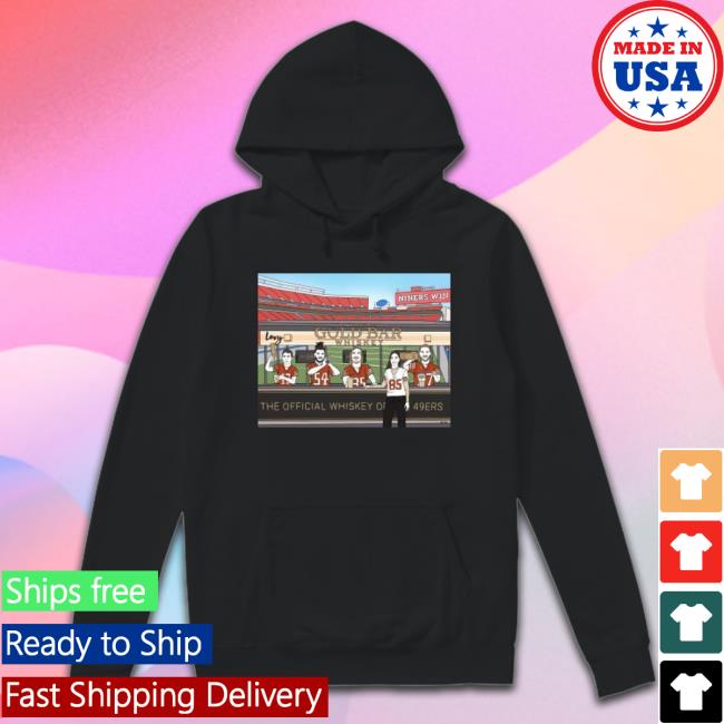 San Francisco 49Ers Gold Bar Whiskey Sweatshirt
