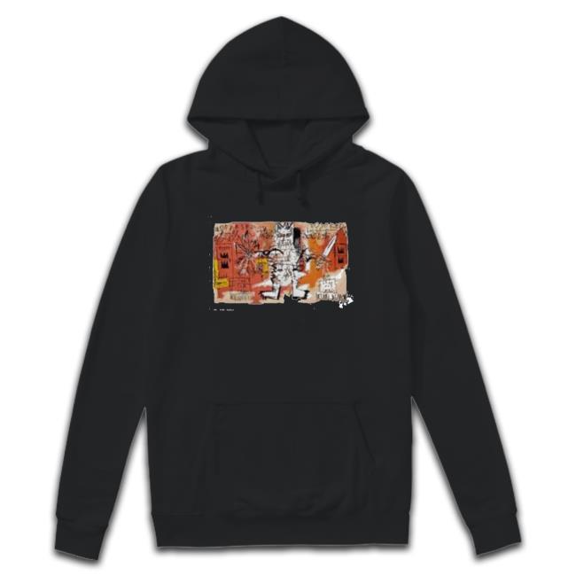 Official Best jean michel basquiat king with sword poster T-Shirt