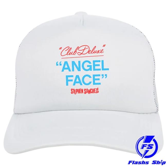 Official Stephen Sanchez Merch Store Club Deluxe Angel Face Trucker Hat