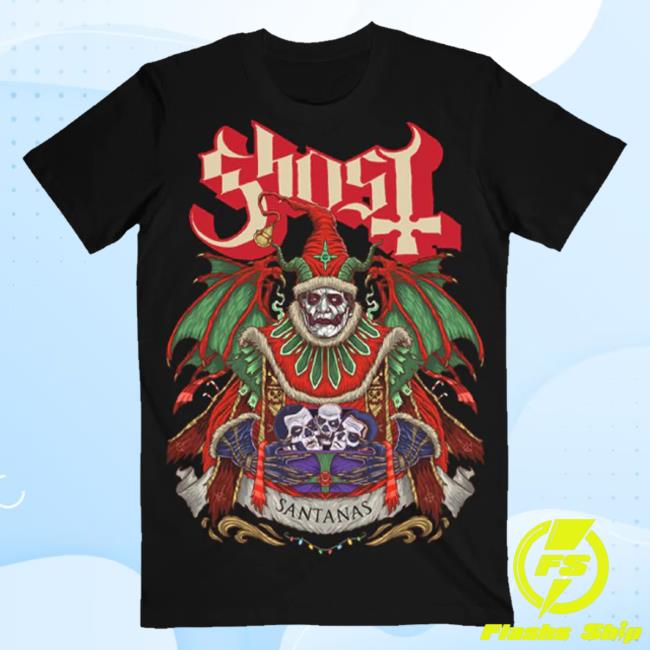 Official Ghost Band Rock Backstreet Merch Store Shop Yuletide Feast Tee Backstreetmerch