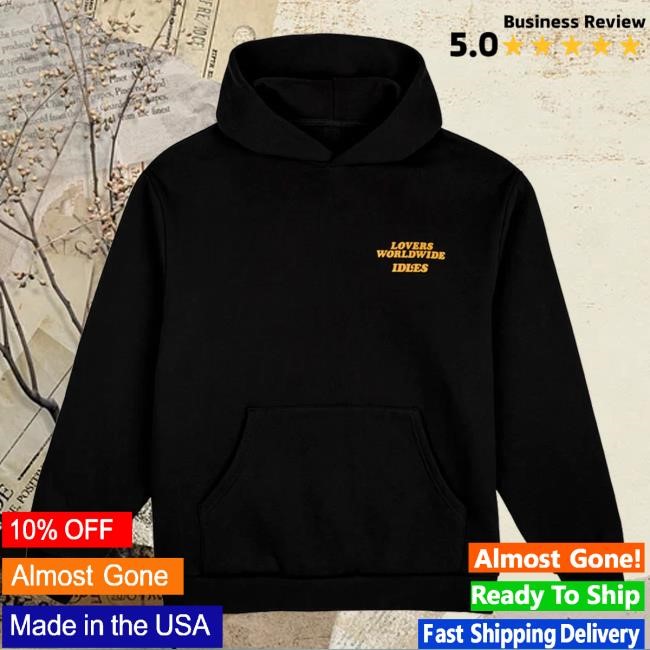 Official Idles Merch Store Shop Idles Band Locked Heart Pullover Hoodie