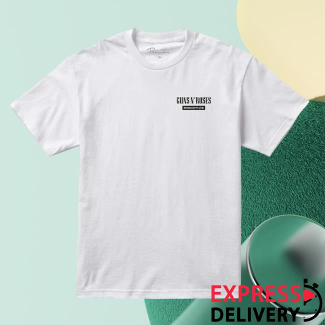 Primitive Clothing Store Shop Merch Sunset White New Shirt