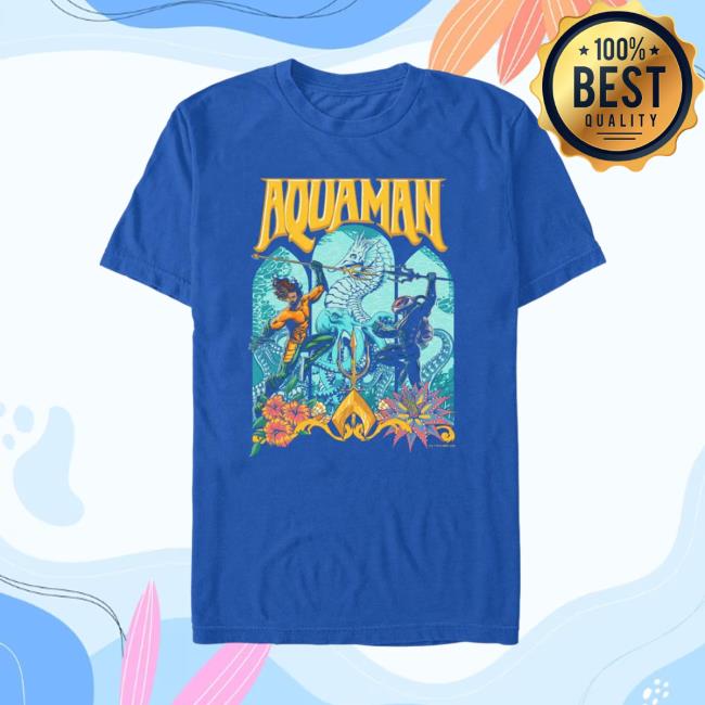 AMC Movie Merchandise Aquaman And The Lost Kingdom OCEANIC WINDOW Tshirt
