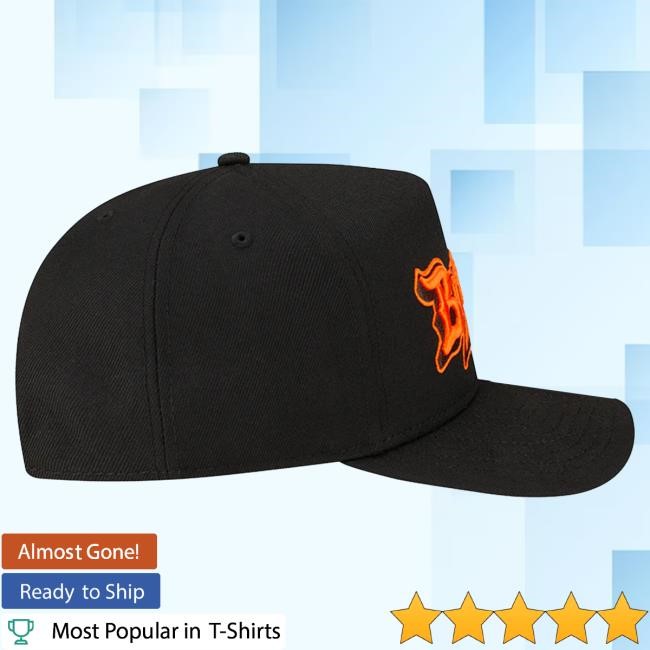 Official Born X Raised + Browns Pro Script A-Frame Snapback Tshirt: Black NFL 2025 Kickoff