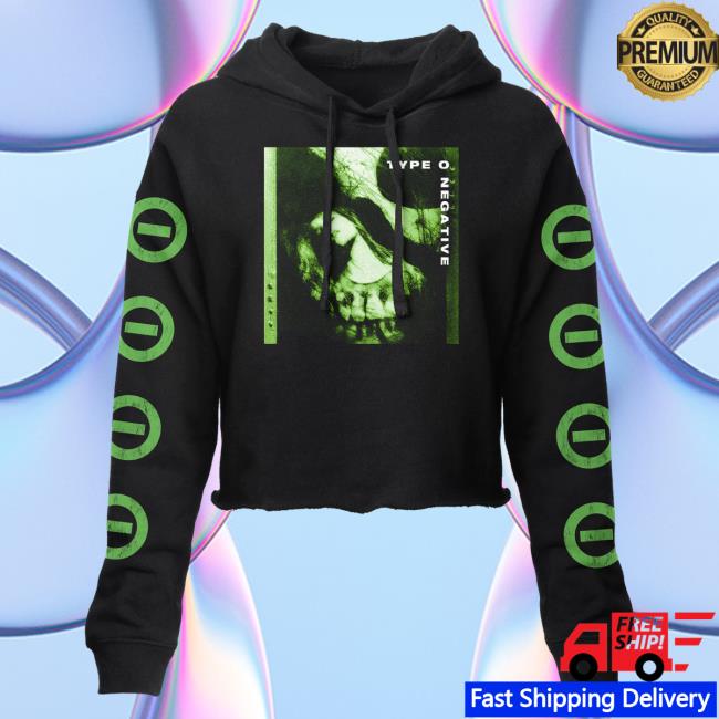 Official Type O Negative Merch Type O Cropped Hood (Woman)