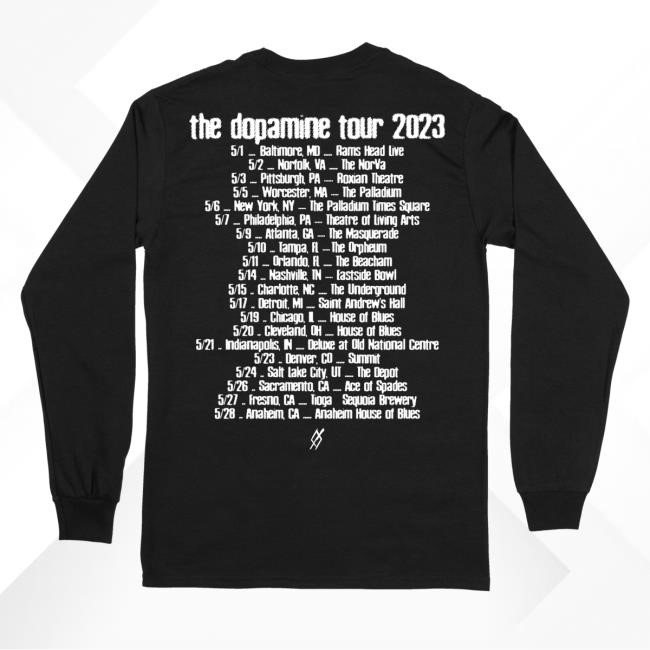 Set It Off Merch The Dopamine Tour L/S – Set It Off Set It Off Merch The Dopamine Tour LS Tee – Set It Off