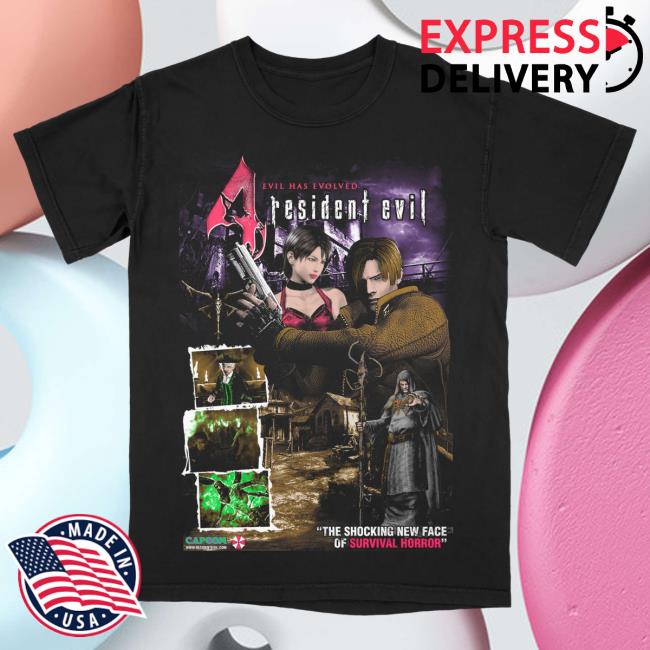 Official Graveyard Goods Merch Store Shop Resident Evil 4 • Goodbye, Ada (Alternate Color Variant) Shirt New • Limited To 100
