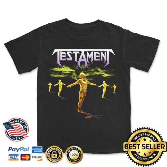 Official Testament Merch Shop Practice What You Preach Cover New T-Shirt – Testament