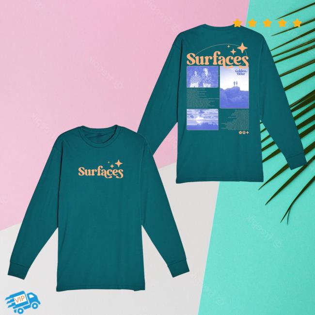 Official Merch Bar Surfaces Store Golden Hour Cream Hoodie MerchBar Shop
